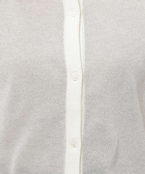 niko and...(ニコアンド)の「2WAYラメシアーニットプルオーバー(ニット/セーター・レディース・オフホワイト/ブルー/ピンク/グリーン・MEDIUM/LARGE)」の14枚目の写真