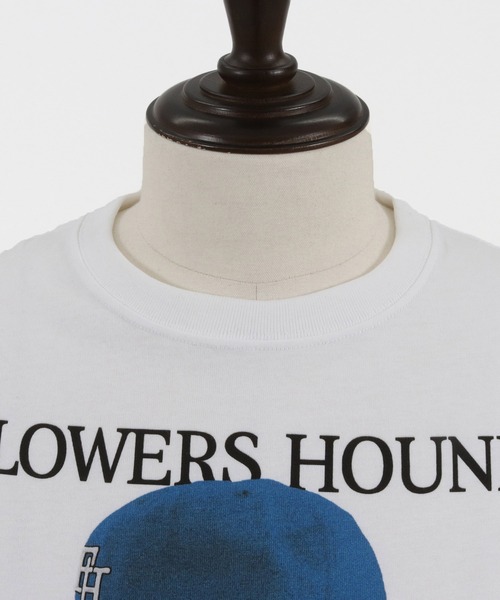 mt8944- ビッグシルエットプリントTシャツ(Flower Hound)(Tシャツ/カットソー)|CAMBIO(カンビオ) mt8944- ビッグシルエットプリントTシャツ(Flower Hound)(Tシャツ/カットソー)|CAMBIO(カンビオ)