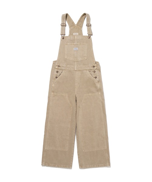 Levi's(リーバイス)の「Levi's/リーバイス バギーハイウエストオーバーオール ベージュ WORK YOU'RE NOT WELCOME(サロペット/オーバーオール・レディース・マルチ・S/M/XS)」の7枚目の写真