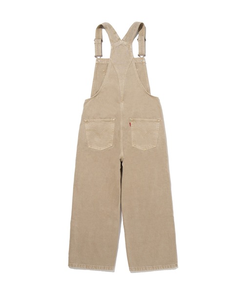 Levi's(リーバイス)の「Levi's/リーバイス バギーハイウエストオーバーオール ベージュ WORK YOU'RE NOT WELCOME(サロペット/オーバーオール・レディース・マルチ・S/M/XS)」の8枚目の写真