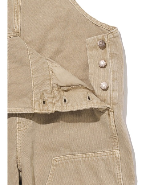 Levi's(リーバイス)の「Levi's/リーバイス バギーハイウエストオーバーオール ベージュ WORK YOU'RE NOT WELCOME(サロペット/オーバーオール・レディース・マルチ・S/M/XS)」の11枚目の写真