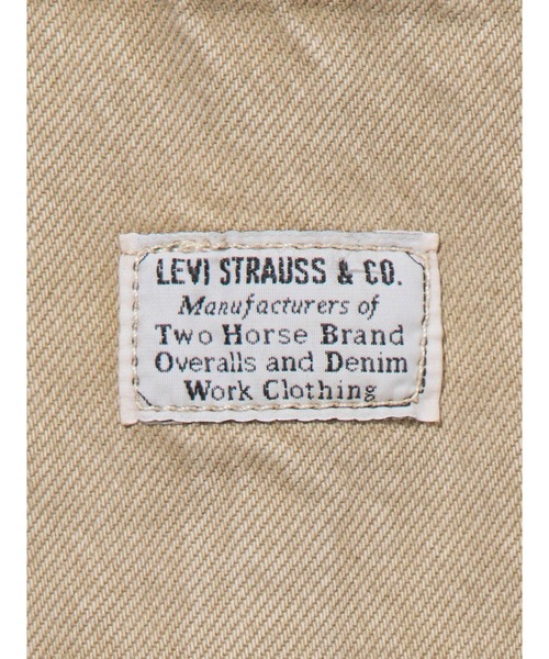 Levi's(リーバイス)の「Levi's/リーバイス バギーハイウエストオーバーオール ベージュ WORK YOU'RE NOT WELCOME(サロペット/オーバーオール・レディース・マルチ・S/M/XS)」の15枚目の写真