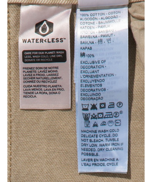 Levi's(リーバイス)の「Levi's/リーバイス バギーハイウエストオーバーオール ベージュ WORK YOU'RE NOT WELCOME(サロペット/オーバーオール・レディース・マルチ・S/M/XS)」の17枚目の写真