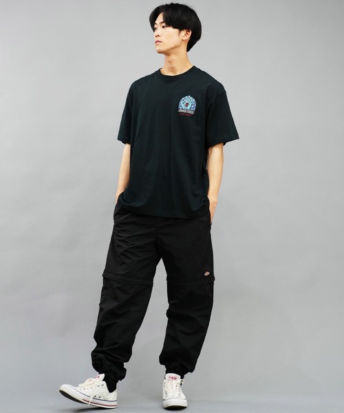SANTA CRUZ（サンタクルーズ）の「【ムラサキスポーツ限定】SANTACRUZ/サンタクルーズ 半袖Tシャツ 麻柄 カタカナ 502241416（Tシャツ/カットソー・メンズ・ホワイト/ブラック・M/L/XL）」の10枚目の写真