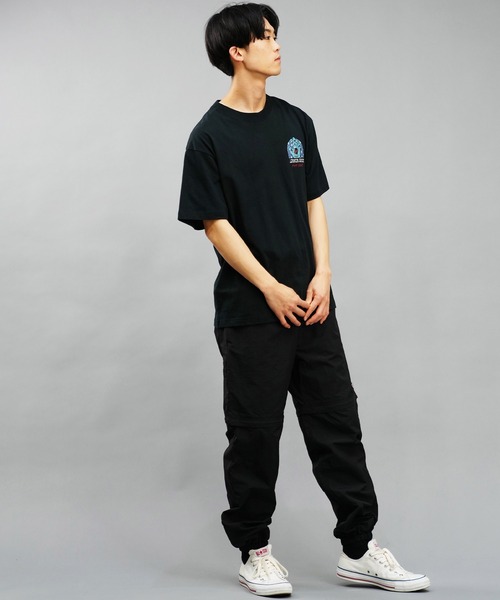SANTA CRUZ（サンタクルーズ）の「【ムラサキスポーツ限定】SANTACRUZ/サンタクルーズ 半袖Tシャツ 麻柄 カタカナ 502241416（Tシャツ/カットソー・メンズ・ホワイト/ブラック・M/L/XL）」の17枚目の写真