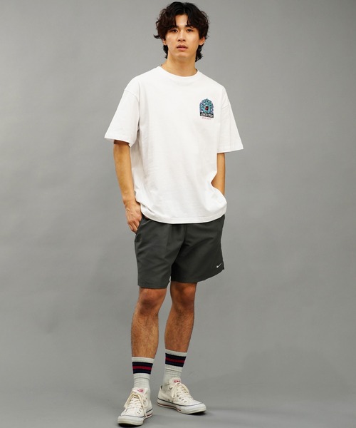 SANTA CRUZ（サンタクルーズ）の「【ムラサキスポーツ限定】SANTACRUZ/サンタクルーズ 半袖Tシャツ 麻柄 カタカナ 502241416（Tシャツ/カットソー・メンズ・ホワイト/ブラック・M/L/XL）」の11枚目の写真