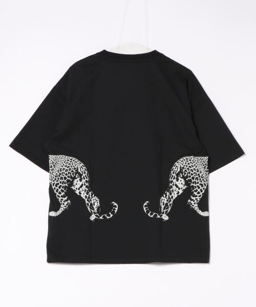 CORISCO(コリスコ)の「アニマルサイドプリントTシャツ(M1)(Tシャツ/カットソー・メンズ・ブルー/オレンジ/ブラック/ダークグリーン/ホワイト/ネイビー/ホワイト系その他2/ホワイト系その他3/ブラック系その他2/ブラック系その他3・MEDIUM/LARGE/X-LARGE)」の13枚目の写真