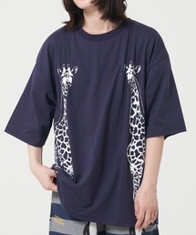 アニマルサイドプリントTシャツ(M1)
