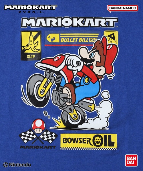 Right-on(ライトオン)の「【マリオカート】プリントTシャツ(Tシャツ/カットソー・キッズ・ブルー/ブラック/ホワイト・110/120/130/140)」の7枚目の写真
