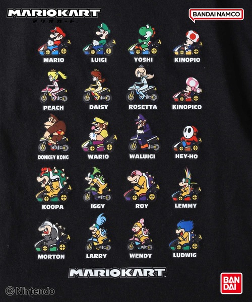 Right-on(ライトオン)の「【マリオカート】プリントTシャツ(Tシャツ/カットソー・キッズ・ブルー/ブラック/ホワイト・110/120/130/140)」の14枚目の写真