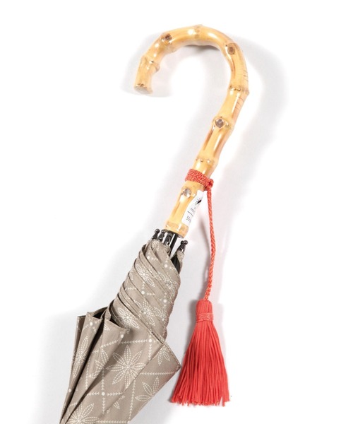 studio CLIP（スタディオクリップ）の「フラワータイル 日傘（長傘・レディース・ホワイト/ブラウン・FREE）」の6枚目の写真