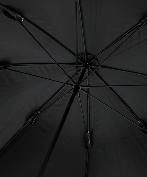 studio CLIP（スタディオクリップ）の「フラワータイル 日傘（長傘・レディース・ホワイト/ブラウン・FREE）」の9枚目の写真