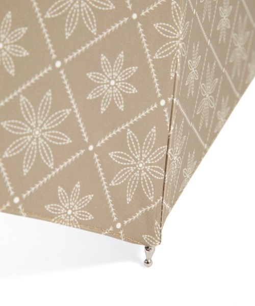 studio CLIP（スタディオクリップ）の「フラワータイル 日傘（長傘・レディース・ホワイト/ブラウン・FREE）」の11枚目の写真