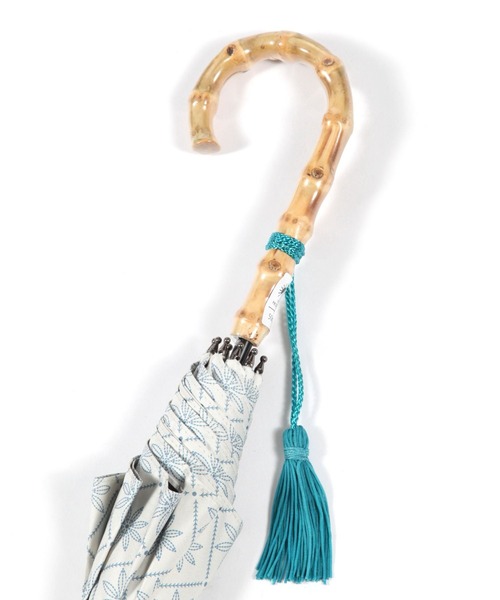 studio CLIP（スタディオクリップ）の「フラワータイル 日傘（長傘・レディース・ホワイト/ブラウン・FREE）」の12枚目の写真