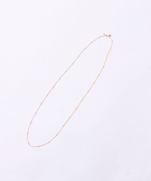NOLLEY’S(ノーリーズ)の「粒ボールY字アレンジネックレス(ネックレス・レディース・ゴールド/シルバー・FREE)」の2枚目の写真