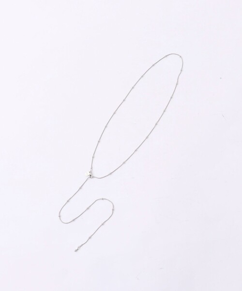 NOLLEY’S(ノーリーズ)の「粒ボールY字アレンジネックレス(ネックレス・レディース・ゴールド/シルバー・FREE)」の3枚目の写真