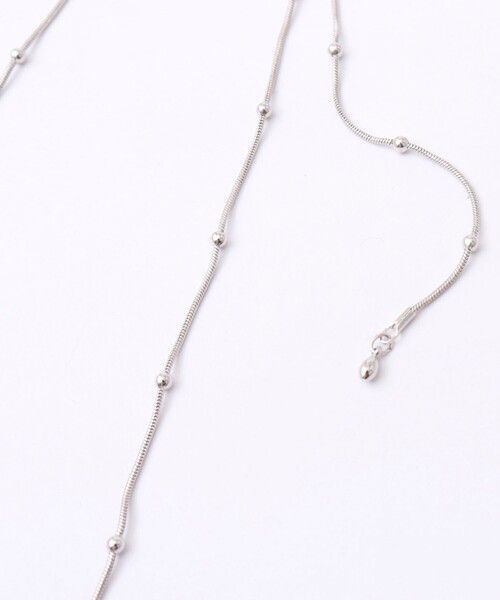 NOLLEY’S(ノーリーズ)の「粒ボールY字アレンジネックレス(ネックレス・レディース・ゴールド/シルバー・FREE)」の7枚目の写真