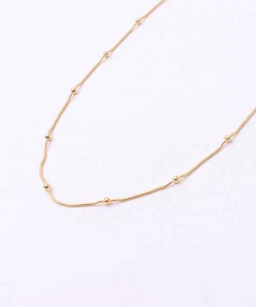 NOLLEY’S(ノーリーズ)の「粒ボールY字アレンジネックレス(ネックレス・レディース・ゴールド/シルバー・FREE)」の10枚目の写真