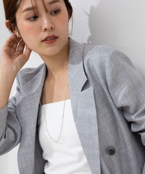 NOLLEY’S(ノーリーズ)の「粒ボールY字アレンジネックレス(ネックレス・レディース・ゴールド/シルバー・FREE)」の11枚目の写真