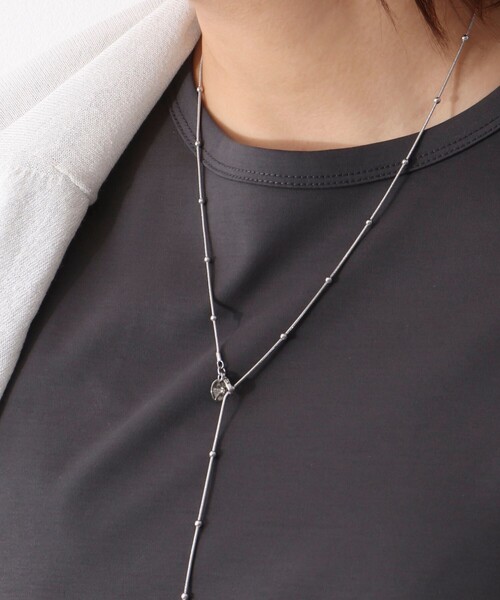 NOLLEY’S(ノーリーズ)の「粒ボールY字アレンジネックレス(ネックレス・レディース・ゴールド/シルバー・FREE)」の15枚目の写真