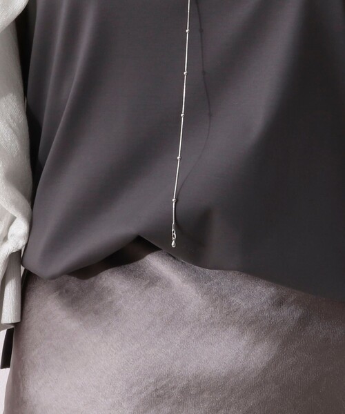 NOLLEY’S(ノーリーズ)の「粒ボールY字アレンジネックレス(ネックレス・レディース・ゴールド/シルバー・FREE)」の16枚目の写真