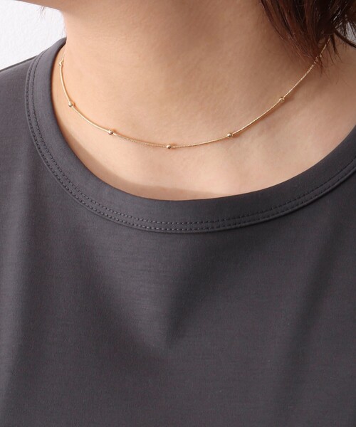 NOLLEY’S(ノーリーズ)の「粒ボールY字アレンジネックレス(ネックレス・レディース・ゴールド/シルバー・FREE)」の20枚目の写真