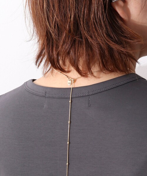 NOLLEY’S(ノーリーズ)の「粒ボールY字アレンジネックレス(ネックレス・レディース・ゴールド/シルバー・FREE)」の22枚目の写真