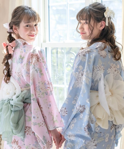 2まで　●ヘアリボン　専用 セール】リボン＆フラワー Uピン 6本セット（ヘアピン