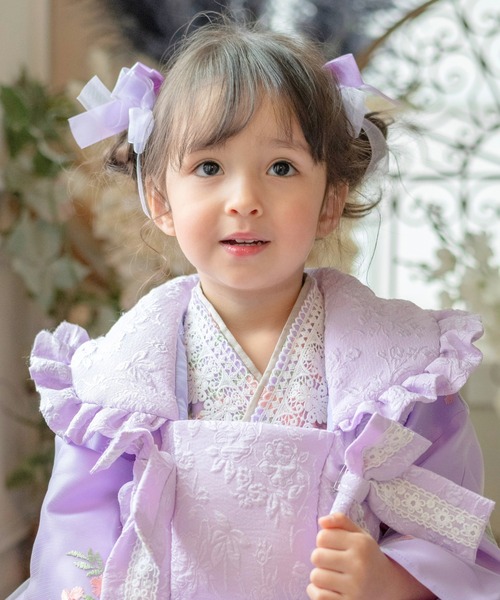 リボン＆フラワー Uピン 6本セット（ヘアピン）｜Catherine Cottage