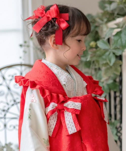 Catherine Cottage(キャサリンコテージ)の「リボン&フラワー Uピン 6本セット(ヘアピン・レディース・グレー/ライラック/ベージュ/ピンク/ホワイト/レッド・FREE)」の19枚目の写真