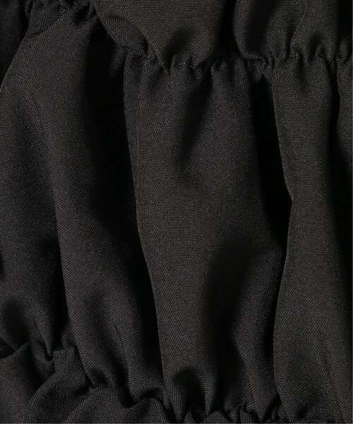 VENCEEXCHANGE(ヴァンスエクスチェンジ)の「リボンギャザーキャミソール(キャミソール・レディース・ホワイト/ブラック・FREE)」の8枚目の写真