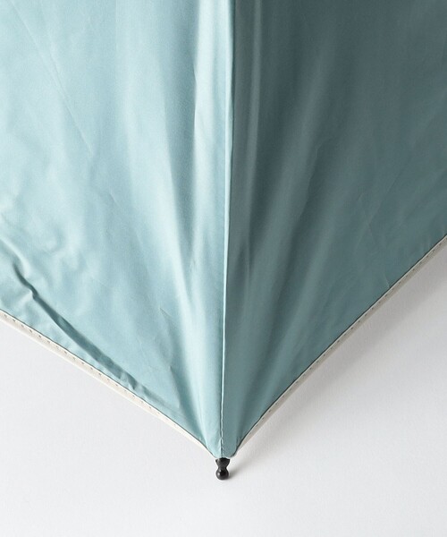 green label relaxing（グリーンレーベルリラクシング）の「＜U-DAY＞ALL WHATER 折りたたみ傘 / レイン - 晴雨兼用 -（折りたたみ傘・レディース・オフホワイト/ライトグレー/ライム・FREE）」の9枚目の写真