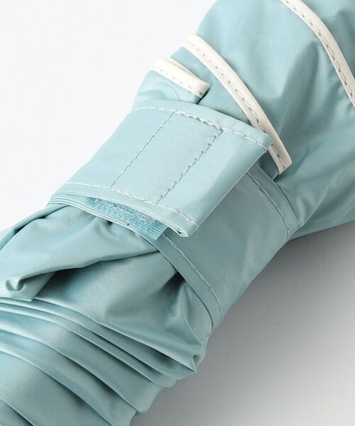 green label relaxing（グリーンレーベルリラクシング）の「＜U-DAY＞ALL WHATER 折りたたみ傘 / レイン - 晴雨兼用 -（折りたたみ傘・レディース・オフホワイト/ライトグレー/ライム・FREE）」の12枚目の写真