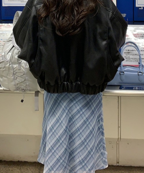 HALEY PESCA(ヘーリーペスカ)の「HALEY PESCA/チェックミディスカート(スカート・レディース・グレー/アイボリー・SMALL/MEDIUM)」の9枚目の写真