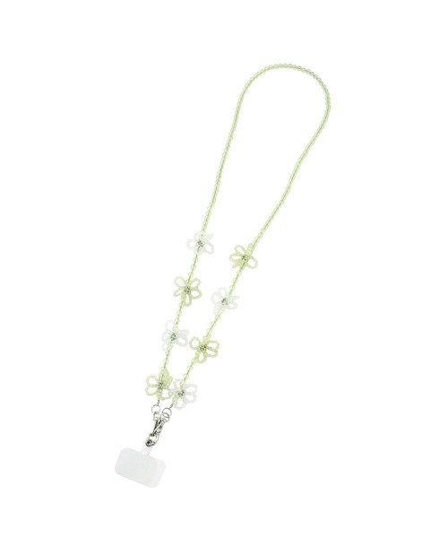 ROPE' PICNIC（ロペピクニック）の「クリアフラワーショルダーストラップ（スマホグッズ・レディース・パープル系その他/ライトグリーン/ホワイト・FREE）」の10枚目の写真