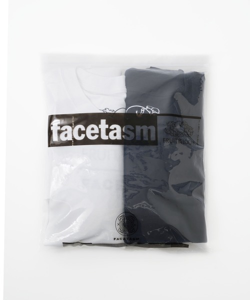 【セール】FACETASM×FRUITS OF THE LOOM PACK BIG TEE SRO-TEE-U12（Tシャツ/カットソー）｜FACETASM（ファセッタズム）