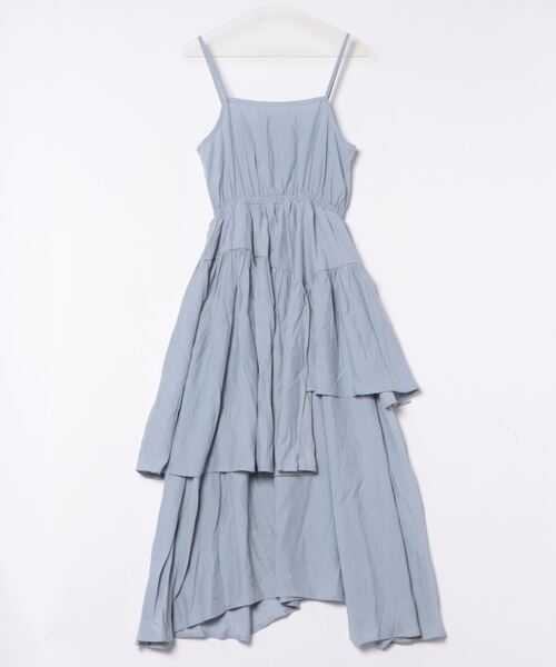 clear（クリア）の「[2点SET]ニットベスト+ランダムティアードキャミワンピースセット≪2024SS新作≫（ワンピース・レディース・ブラック/サックスブルー・F）」の16枚目の写真