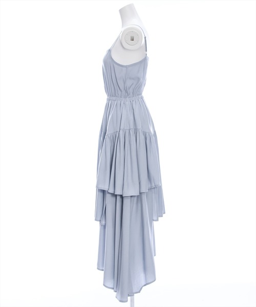 clear（クリア）の「[2点SET]ニットベスト+ランダムティアードキャミワンピースセット≪2024SS新作≫（ワンピース・レディース・ブラック/サックスブルー・F）」の9枚目の写真