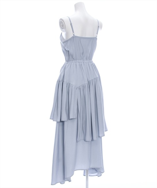 clear（クリア）の「[2点SET]ニットベスト+ランダムティアードキャミワンピースセット≪2024SS新作≫（ワンピース・レディース・ブラック/サックスブルー・F）」の10枚目の写真