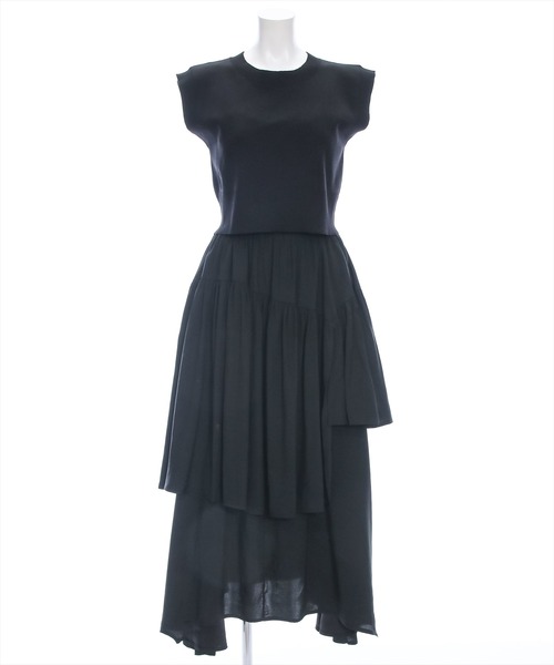 clear（クリア）の「[2点SET]ニットベスト+ランダムティアードキャミワンピースセット≪2024SS新作≫（ワンピース・レディース・ブラック/サックスブルー・F）」の21枚目の写真