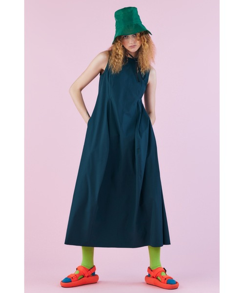 nagonstans,WaterRepellentストレッチ ヒョウタンドレス - WEAR 