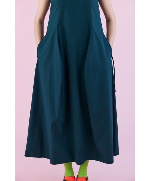 nagonstans,WaterRepellentストレッチ ヒョウタンドレス - WEAR 