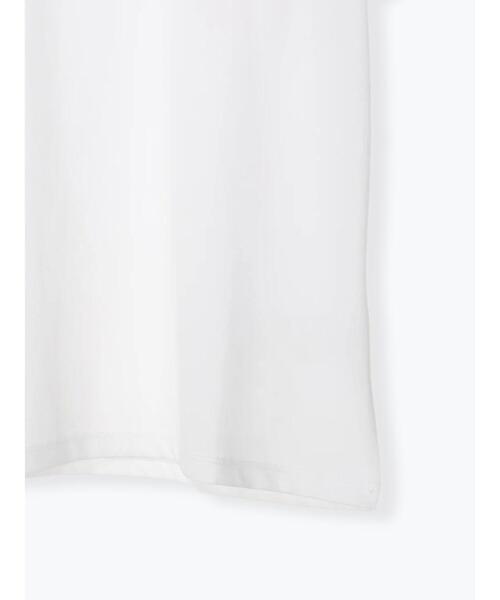 Te chichi(テチチ)の「ロゴウレタン刺繍Tシャツ(Tシャツ/カットソー・レディース・オフホワイト/チャコールグレー/ホワイト・F)」の21枚目の写真