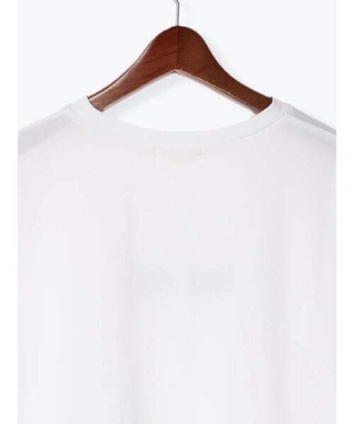 Te chichi(テチチ)の「ロゴウレタン刺繍Tシャツ(Tシャツ/カットソー・レディース・オフホワイト/チャコールグレー/ホワイト・F)」の22枚目の写真