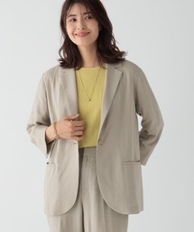 Elura | リッチリネンブレンドジャケット/120813(その他アウター)