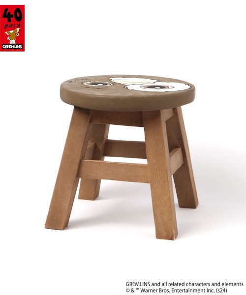 BAYFLOW（ベイフロー）の「[耐久性◎]【GREMLINS】ミニスツール（家具・レディース・ブラウン・0）」の4枚目の写真