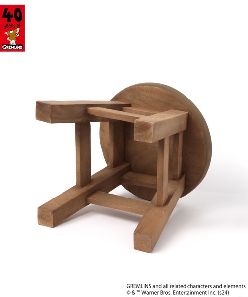 BAYFLOW（ベイフロー）の「[耐久性◎]【GREMLINS】ミニスツール（家具・レディース・ブラウン・0）」の6枚目の写真