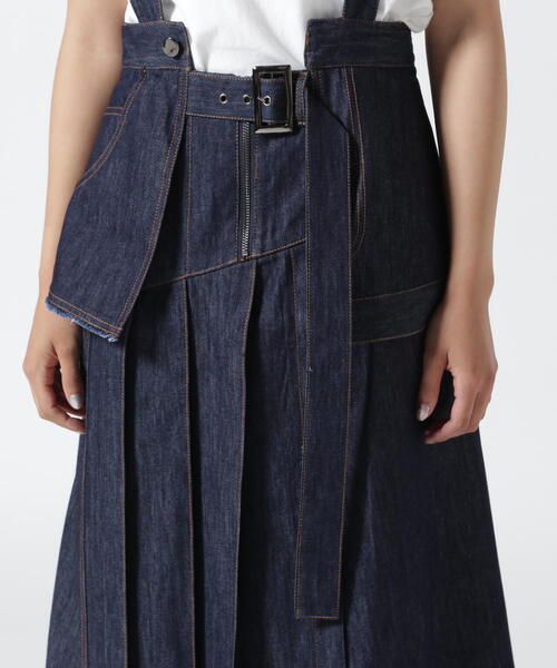 AULA AILA（アウラアイラ）の「AULA AILA（アウラ アイラ）別注アシンメトリージャンパースカート（ワンピース・レディース・ブラック/その他4・0/1）」の20枚目の写真