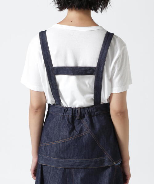 AULA AILA（アウラアイラ）の「AULA AILA（アウラ アイラ）別注アシンメトリージャンパースカート（ワンピース・レディース・ブラック/その他4・0/1）」の19枚目の写真