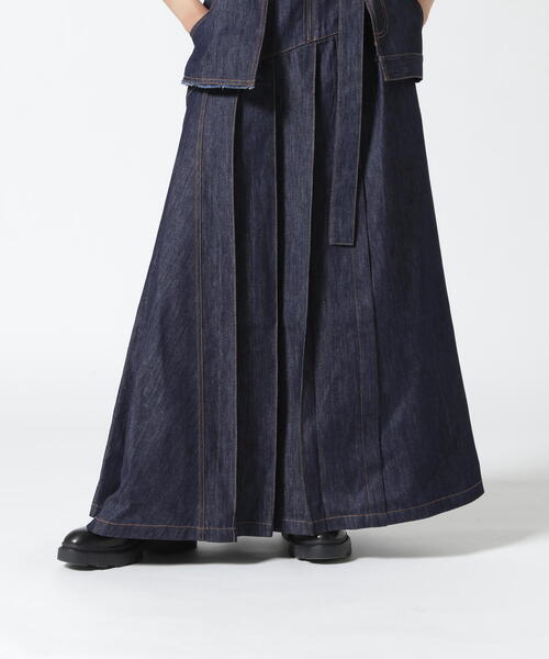 AULA AILA（アウラアイラ）の「AULA AILA（アウラ アイラ）別注アシンメトリージャンパースカート（ワンピース・レディース・ブラック/その他4・0/1）」の18枚目の写真